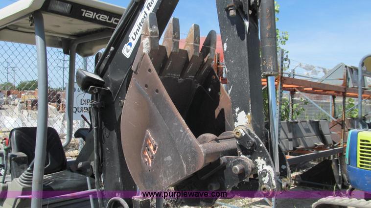 image for item G2097 2007 Takeuchi TB016 compact excavator