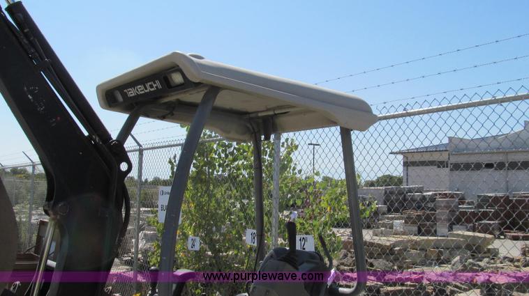 image for item G2097 2007 Takeuchi TB016 compact excavator