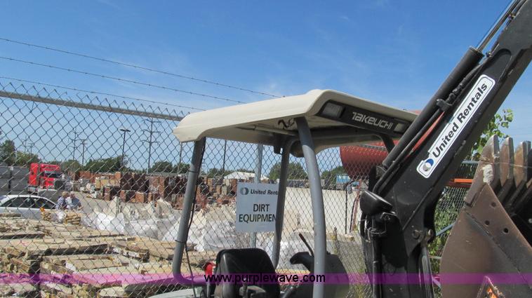 image for item G2097 2007 Takeuchi TB016 compact excavator