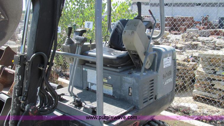 image for item G2097 2007 Takeuchi TB016 compact excavator