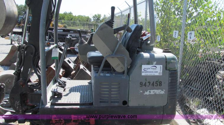 image for item G2097 2007 Takeuchi TB016 compact excavator