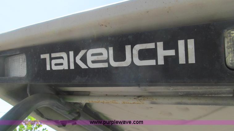 image for item G2097 2007 Takeuchi TB016 compact excavator