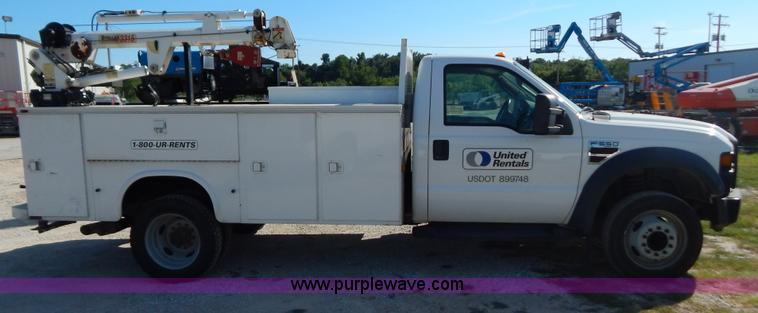 image for item G3417 2008 Ford F550 service truck