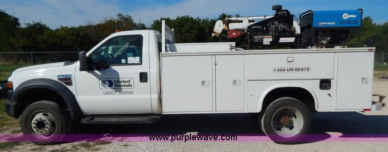 image for item G3417 2008 Ford F550 service truck