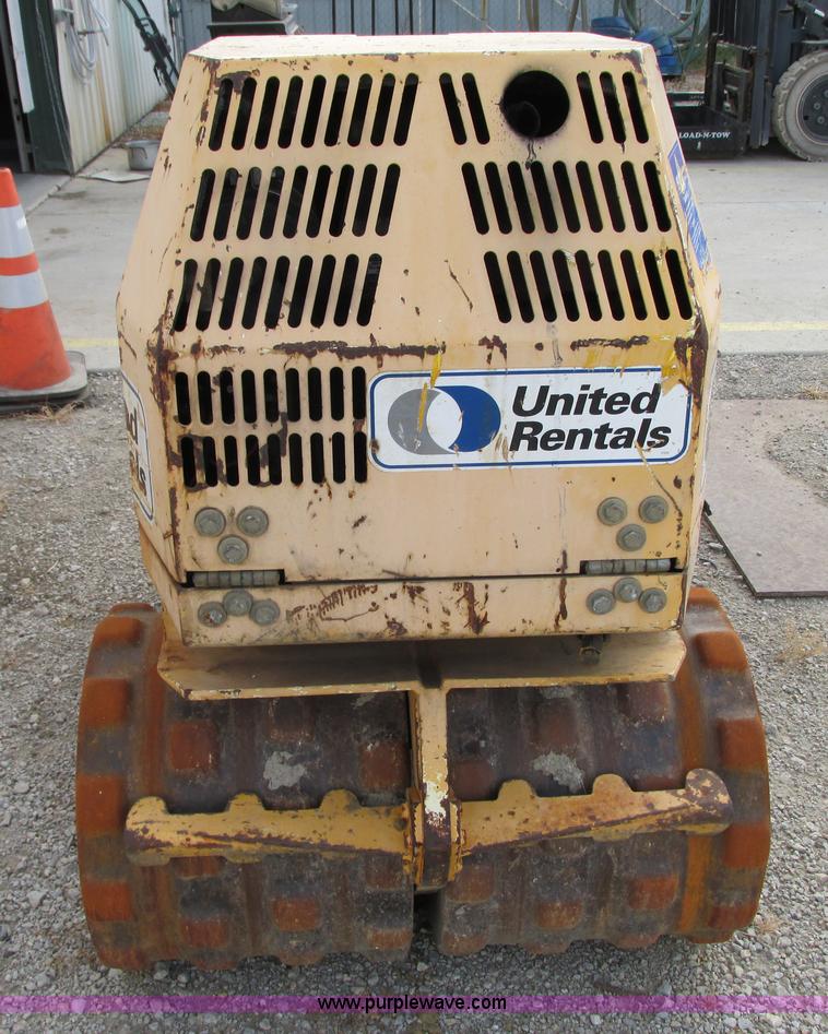 image for item G9246 2005 Multiquip Rammax P33/24HHMR walk-behind vibratory trench compactor