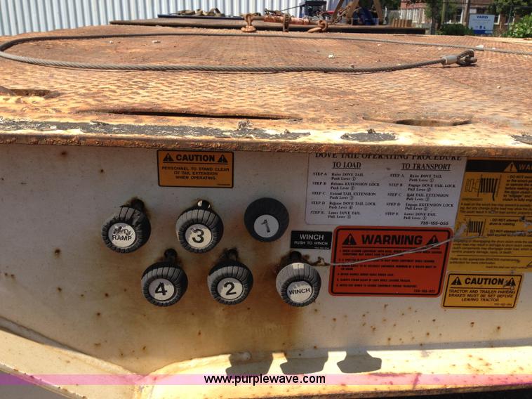 image for item G9247 2006 Trail King TK80HT-482 trailer