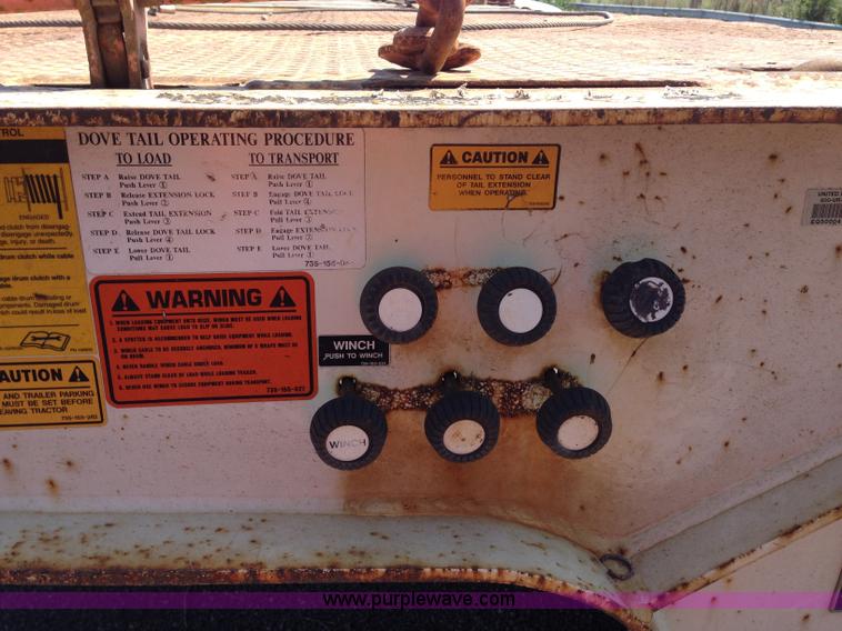 image for item G9247 2006 Trail King TK80HT-482 trailer