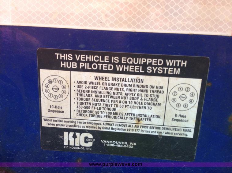 image for item G9248 2007 Ledwell LW48HT2-10-PB trailer