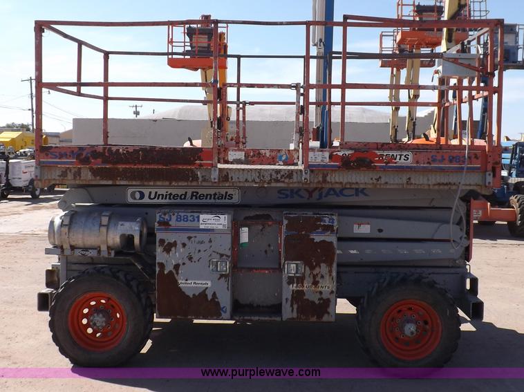 image for item I7590 2005 Skyjack SJ8831RT scissor lift