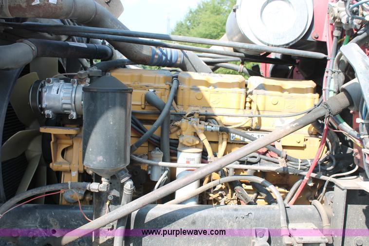 image for item I7757 2002 Freightliner FLD120SD triple axle semi truck with Palfinger knuckle boom crane