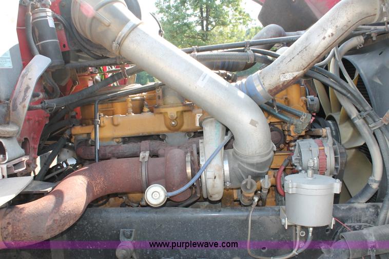 image for item I7757 2002 Freightliner FLD120SD triple axle semi truck with Palfinger knuckle boom crane