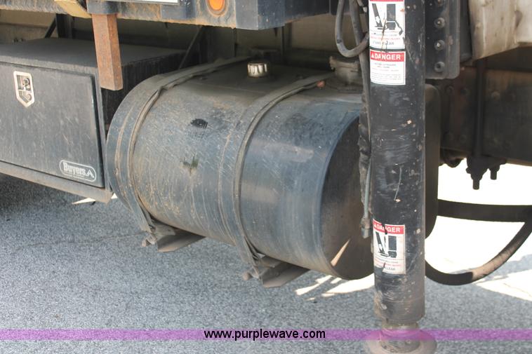 image for item I7757 2002 Freightliner FLD120SD triple axle semi truck with Palfinger knuckle boom crane