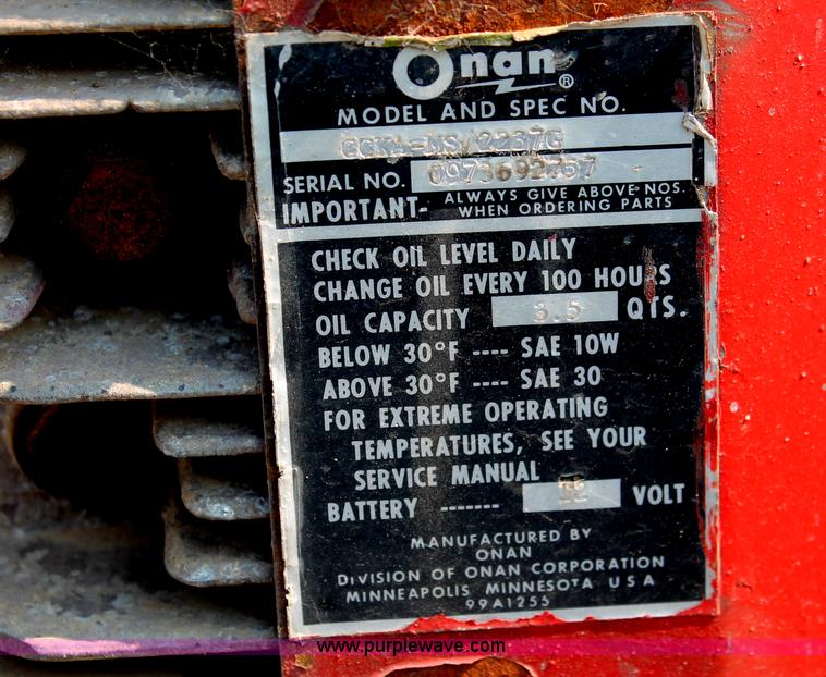 image for item I8173 Miller gas powered welder/generator