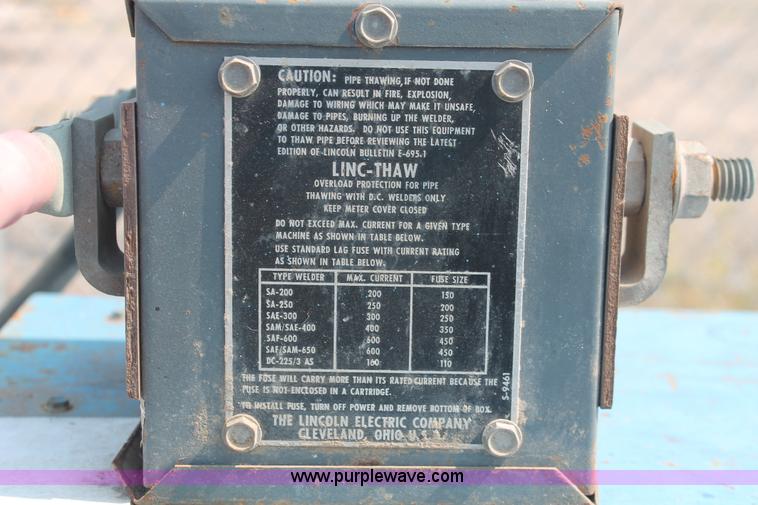 image for item I8173 Miller gas powered welder/generator