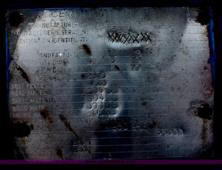 image for item I8178 1979 Arco tanker trailer