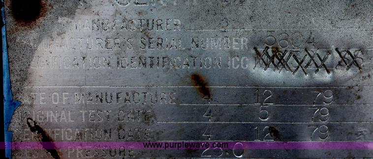 image for item I8178 1979 Arco tanker trailer