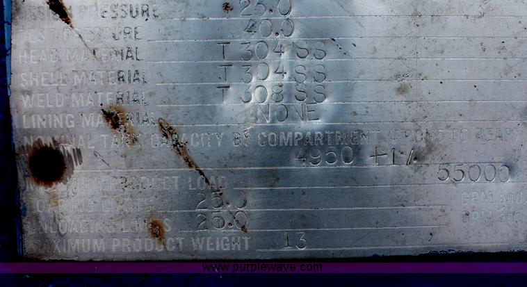 image for item I8178 1979 Arco tanker trailer