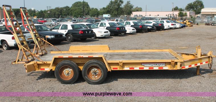 image for item I8187 2002 Towmaster equipment trailer