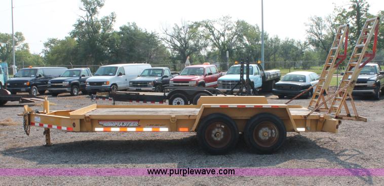 image for item I8187 2002 Towmaster equipment trailer