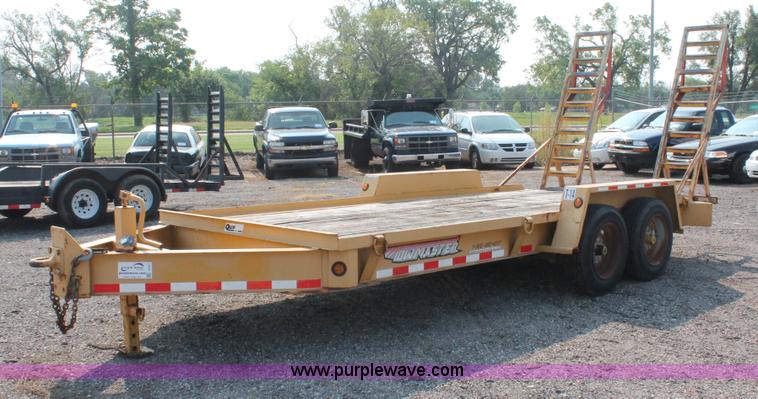 image for item I8187 2002 Towmaster equipment trailer