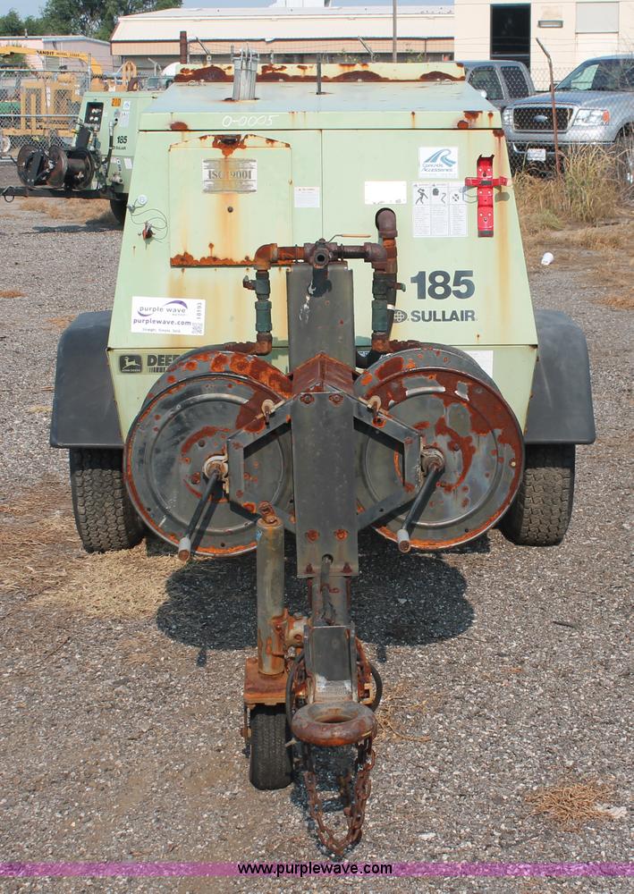 image for item I8193 1998 Sullair 185 DPQ-JD mobile compressor