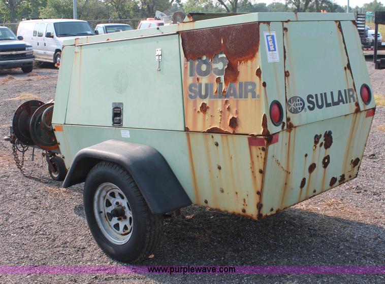 image for item I8193 1998 Sullair 185 DPQ-JD mobile compressor