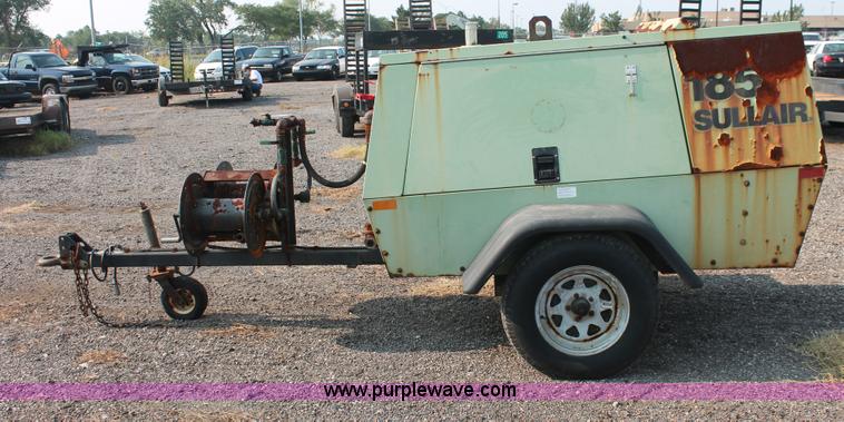 image for item I8193 1998 Sullair 185 DPQ-JD mobile compressor