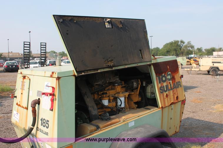 image for item I8193 1998 Sullair 185 DPQ-JD mobile compressor