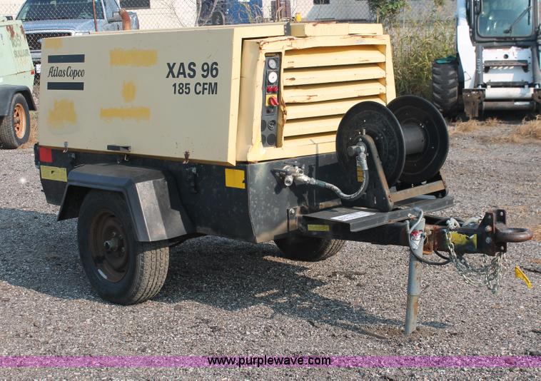 image for item I8194 2000 Atlas Copco XAS 96 DD 185 mobile compressor