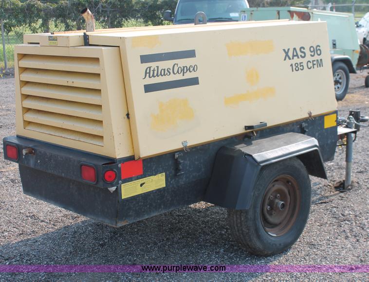 image for item I8194 2000 Atlas Copco XAS 96 DD 185 mobile compressor