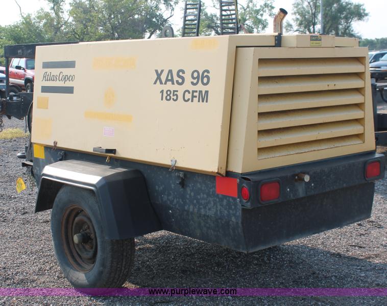 image for item I8194 2000 Atlas Copco XAS 96 DD 185 mobile compressor