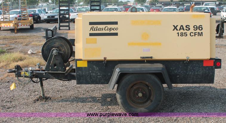 image for item I8194 2000 Atlas Copco XAS 96 DD 185 mobile compressor