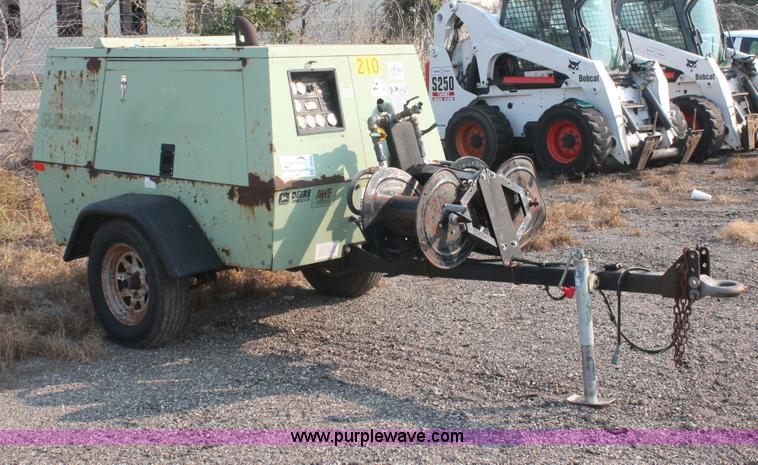 image for item I8195 1998 Sullair 185 DPQ-JD mobile compressor