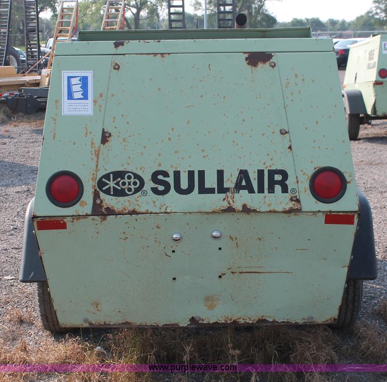 image for item I8195 1998 Sullair 185 DPQ-JD mobile compressor