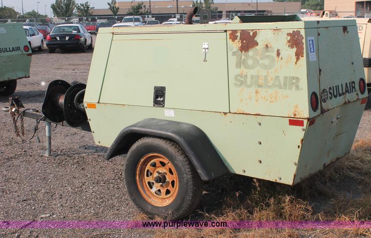 image for item I8195 1998 Sullair 185 DPQ-JD mobile compressor