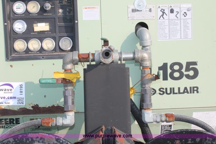 image for item I8195 1998 Sullair 185 DPQ-JD mobile compressor
