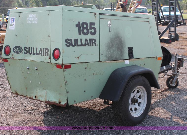 image for item I8196 1998 Sullair 185 DPQ-JD mobile compressor