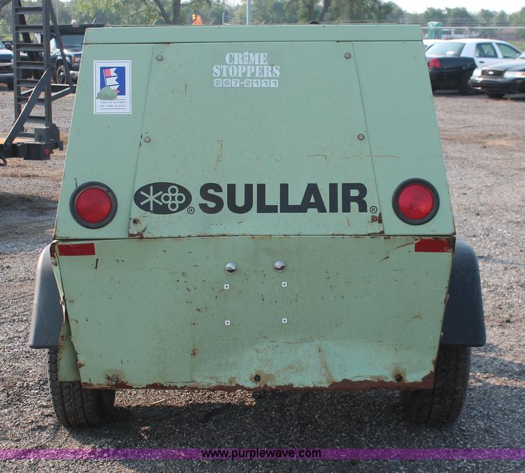 image for item I8196 1998 Sullair 185 DPQ-JD mobile compressor