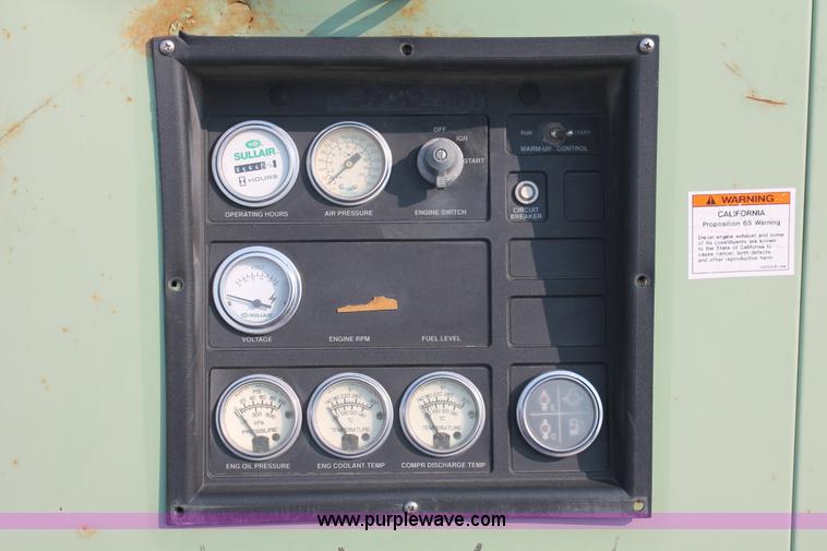 image for item I8196 1998 Sullair 185 DPQ-JD mobile compressor