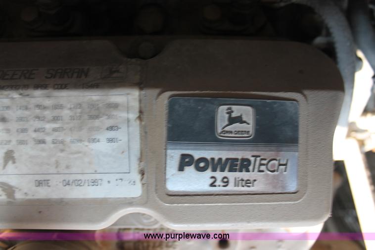 image for item I8197 1997 Ingersoll Rand P175WJD mobile compressor
