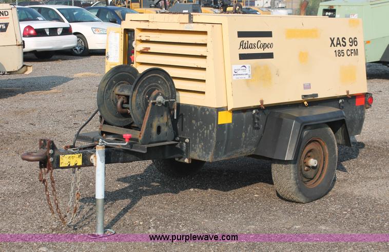 image for item I8198 2000 Atlas Copco XAS 96DD 185 mobile compressor
