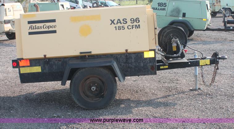 image for item I8198 2000 Atlas Copco XAS 96DD 185 mobile compressor