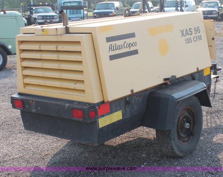 image for item I8198 2000 Atlas Copco XAS 96DD 185 mobile compressor