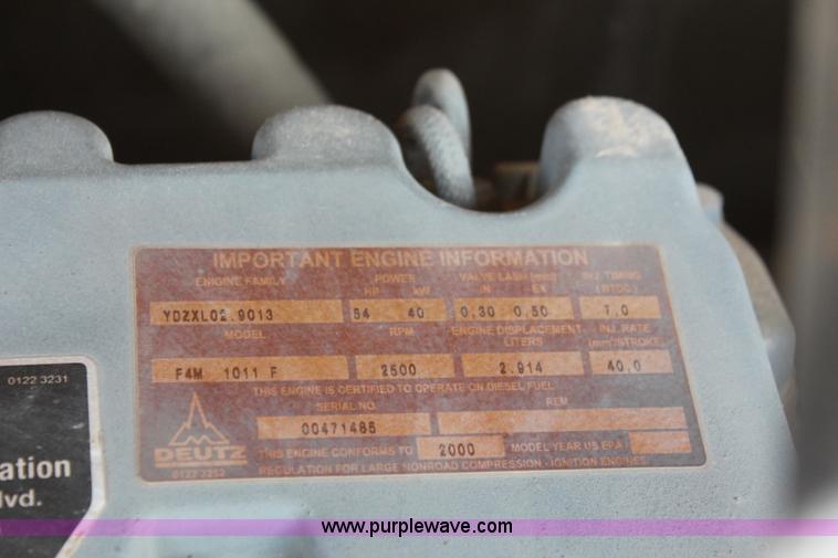 image for item I8198 2000 Atlas Copco XAS 96DD 185 mobile compressor