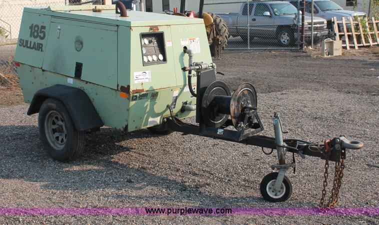 image for item I8199 1998 Sullair 185 DPQ-JD mobile compressor