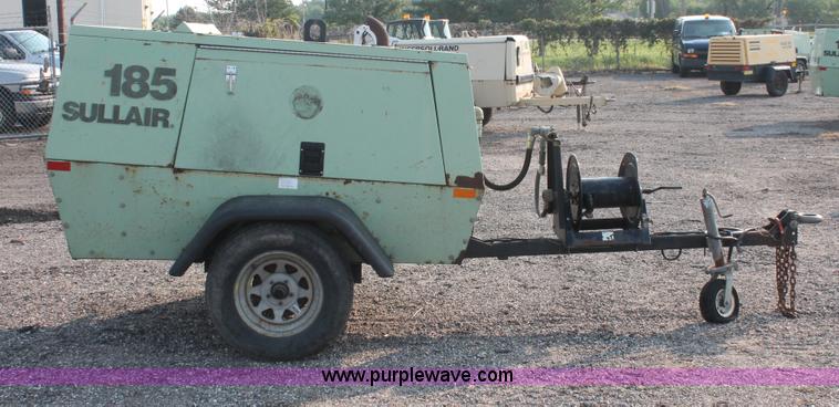 image for item I8199 1998 Sullair 185 DPQ-JD mobile compressor