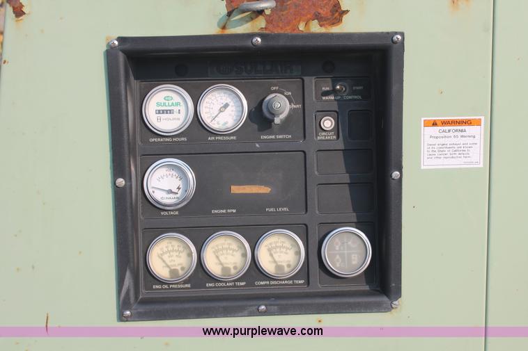 image for item I8199 1998 Sullair 185 DPQ-JD mobile compressor