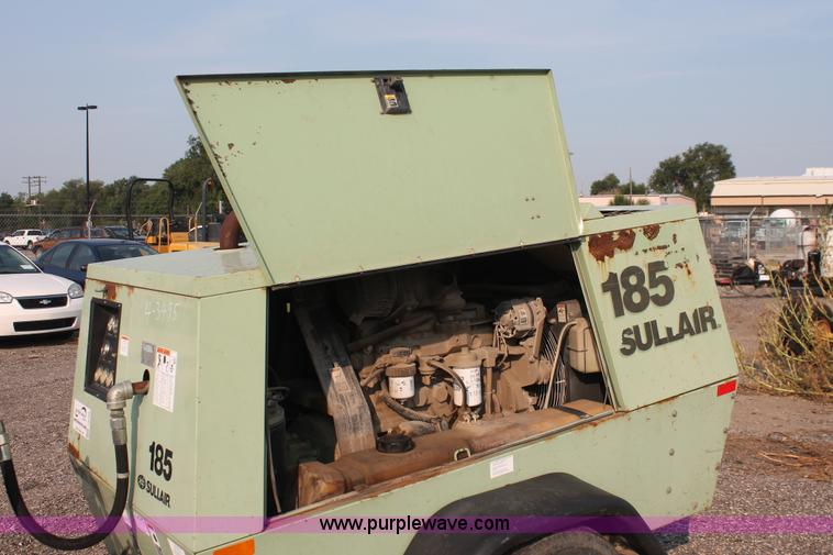 image for item I8199 1998 Sullair 185 DPQ-JD mobile compressor