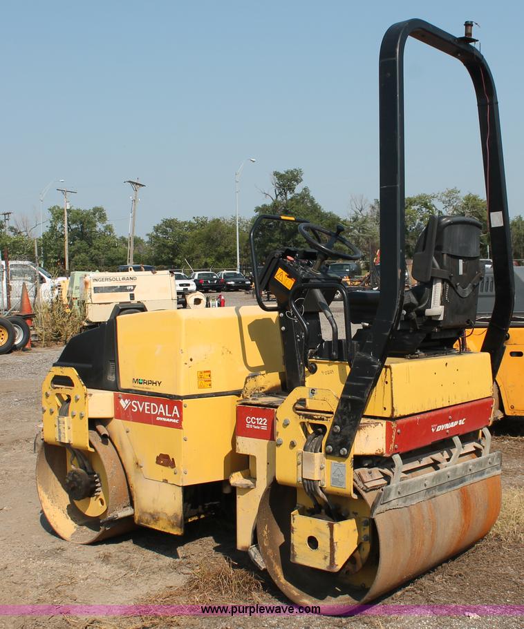image for item I8214 2001 Dynapac CC122 Series 12 articulated vibratory roller