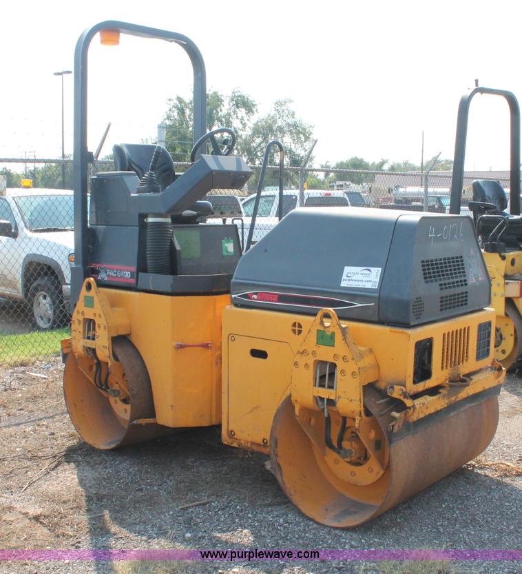 image for item I8216 1999 Stone PAC 6400 articulated vibratory smooth drum roller
